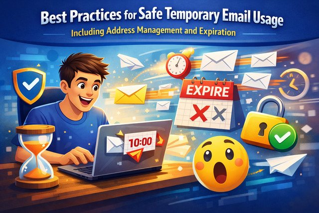 Checklist for choosing safe temporary email service with security features
