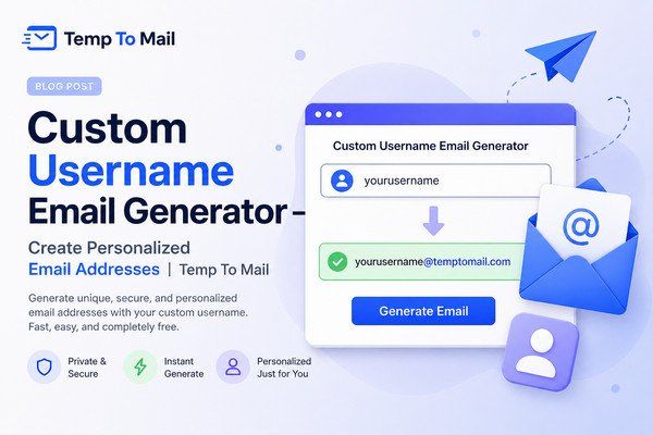 Custom Username Email Generator - Create Personalized Email Addresses