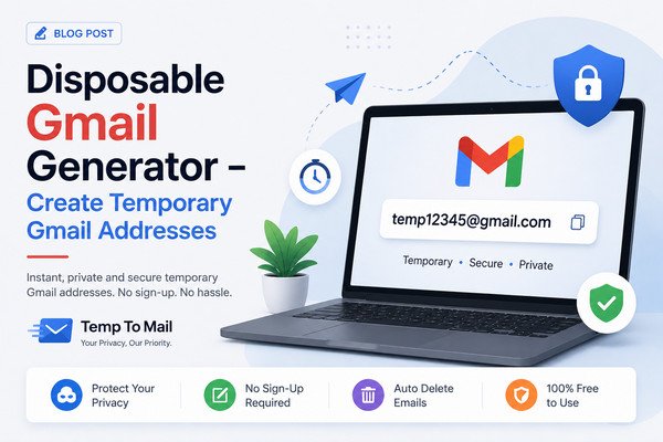 Disposable Gmail Generator - Create Temporary Gmail Addresses