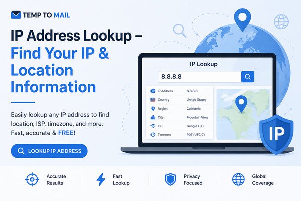 IP Address Lookup - Find Your IP & Location Information