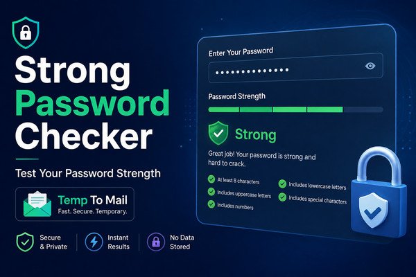 Strong Password Checker - Test Your Password Strength